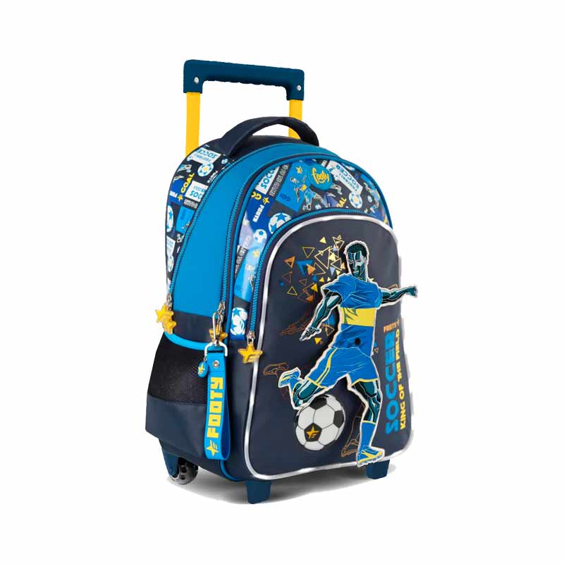 Mochila Con Carro Footy 18